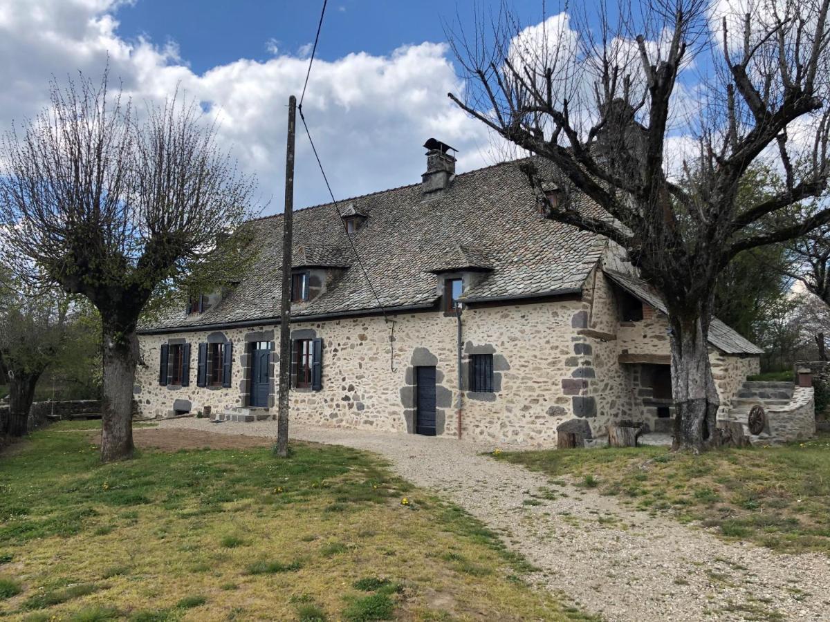 Maison Typique Auvergnate, Piscine Et Four A Pain Saint-Christophe-Les-Gorges Luaran gambar