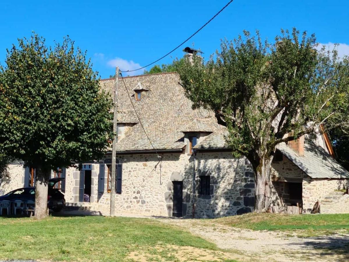 Maison Typique Auvergnate, Piscine Et Four A Pain Saint-Christophe-Les-Gorges Luaran gambar