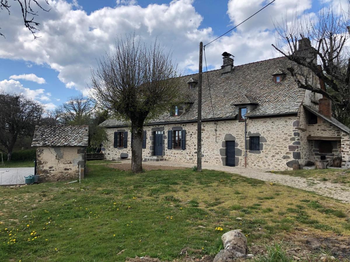 Maison Typique Auvergnate, Piscine Et Four A Pain Saint-Christophe-Les-Gorges Luaran gambar